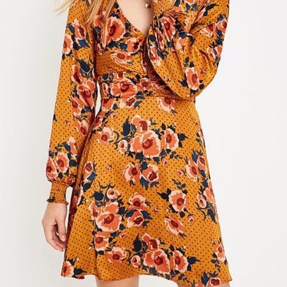 NWT Free People Morning light floral mini dres… - Picture 1 of 6